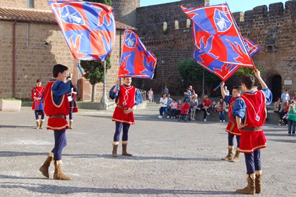 Gli Sbandieratori di Allumiere